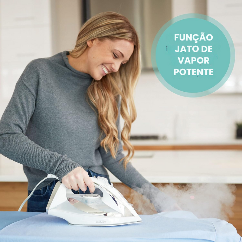 Kit Joseph Klieger ®️ - Tábua de Passar Roupa Dobrável + Ferro de Alta Potência (OFERTA LIMITADA!)